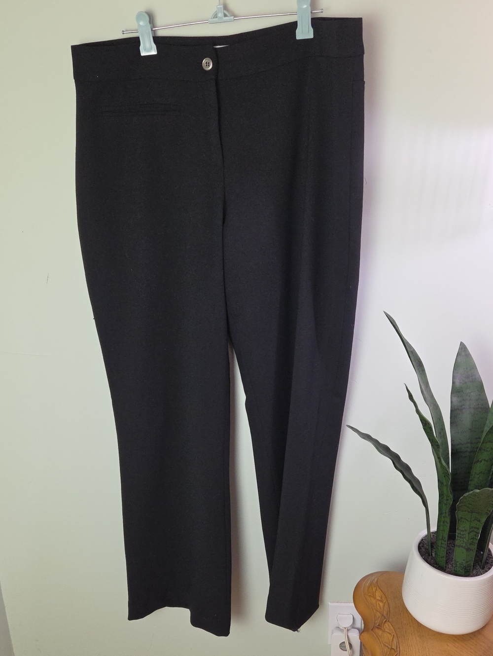 Christian Dior Boutique black slack pants